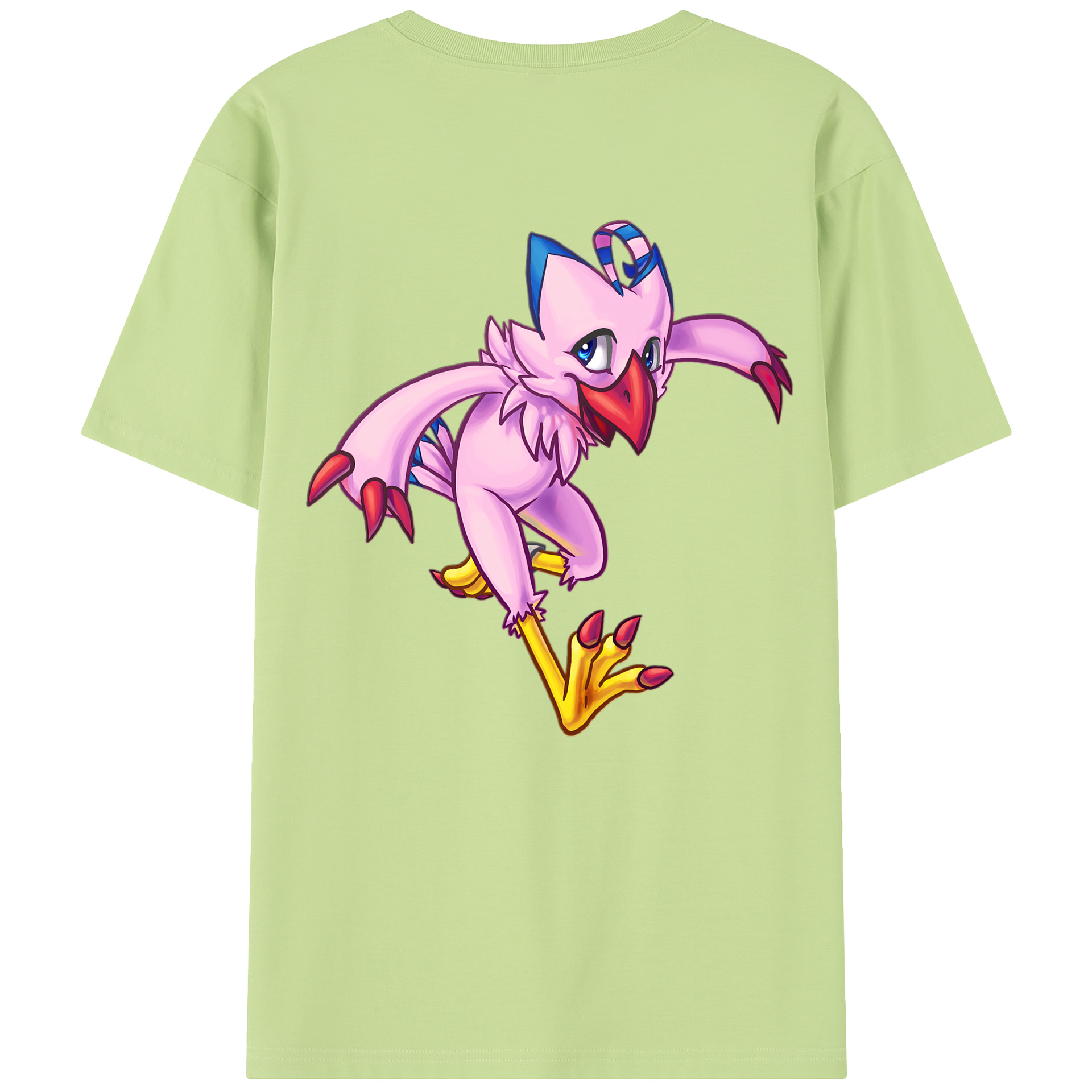 （画像用） Digimon デジタルモンスター/デジモン 綿100％半袖Tシャツ（背面プリント）